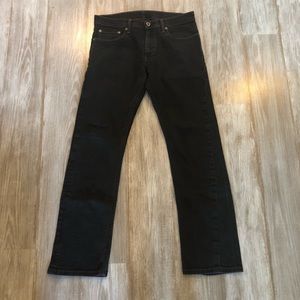 Levi’s 514 Black Denim Jeans. Sz 32/32